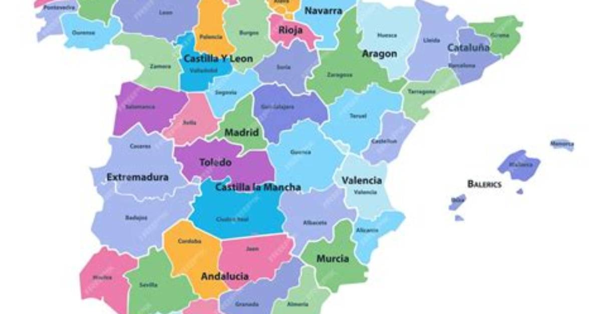 Spain, Regions and Their Capitals Quiz