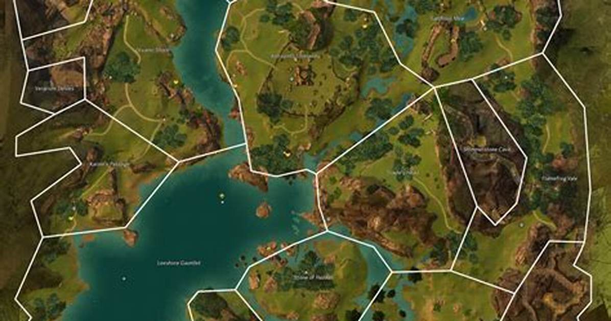 Sparkfly Fen Map Guild Wars 2