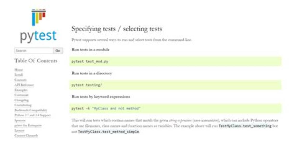 Specify Which Pytest Tests to Run from a File