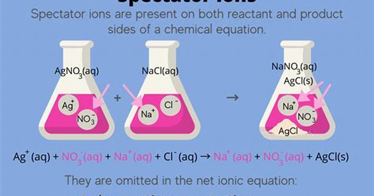 Spectator Ions