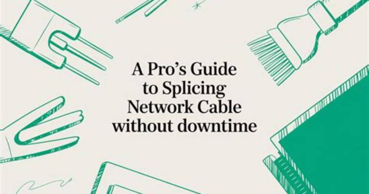 Splicing Network Cable - How to Discuss