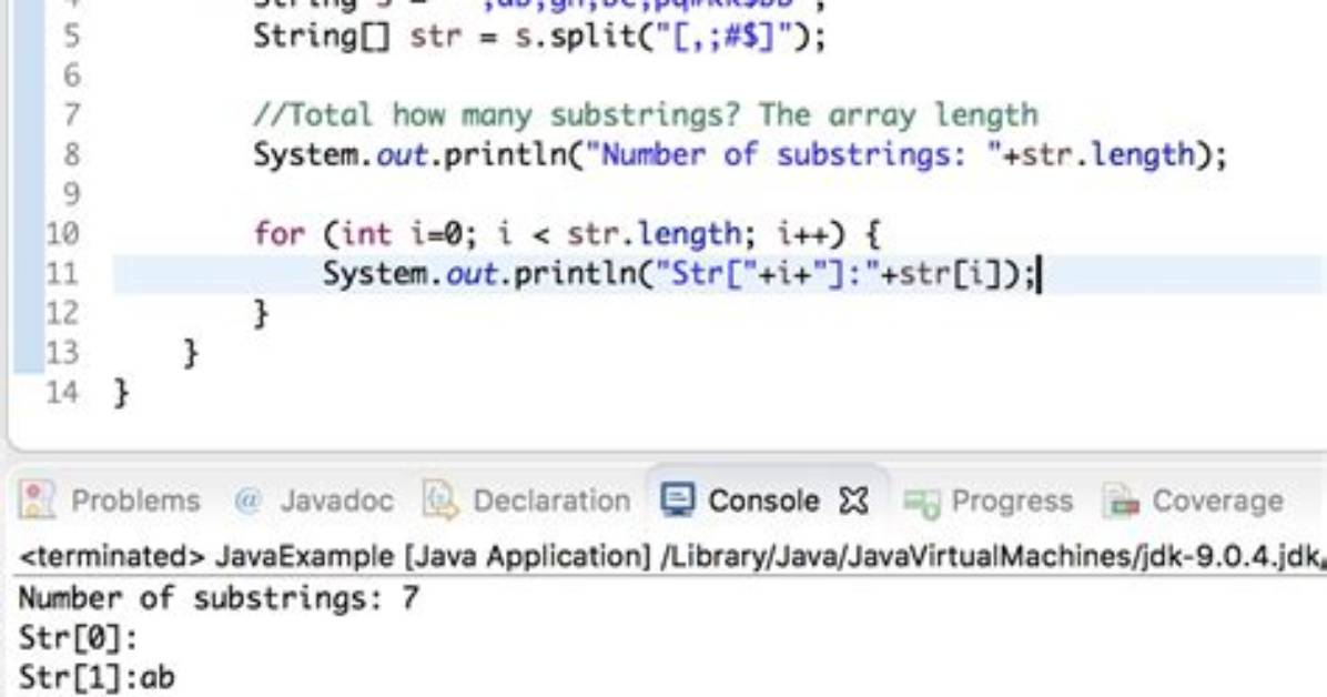 Split Multiple Delimiters in Java [Closed]
