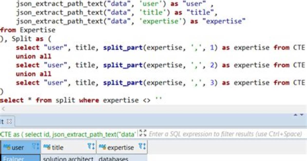Split_Part() Entire Column in Redshift
