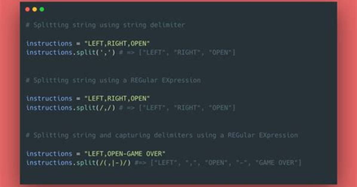 Split String with Delimiters in C