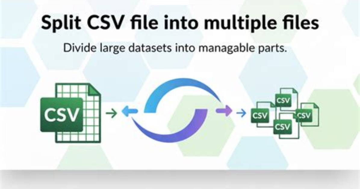Splitting One Csv into Multiple Files
