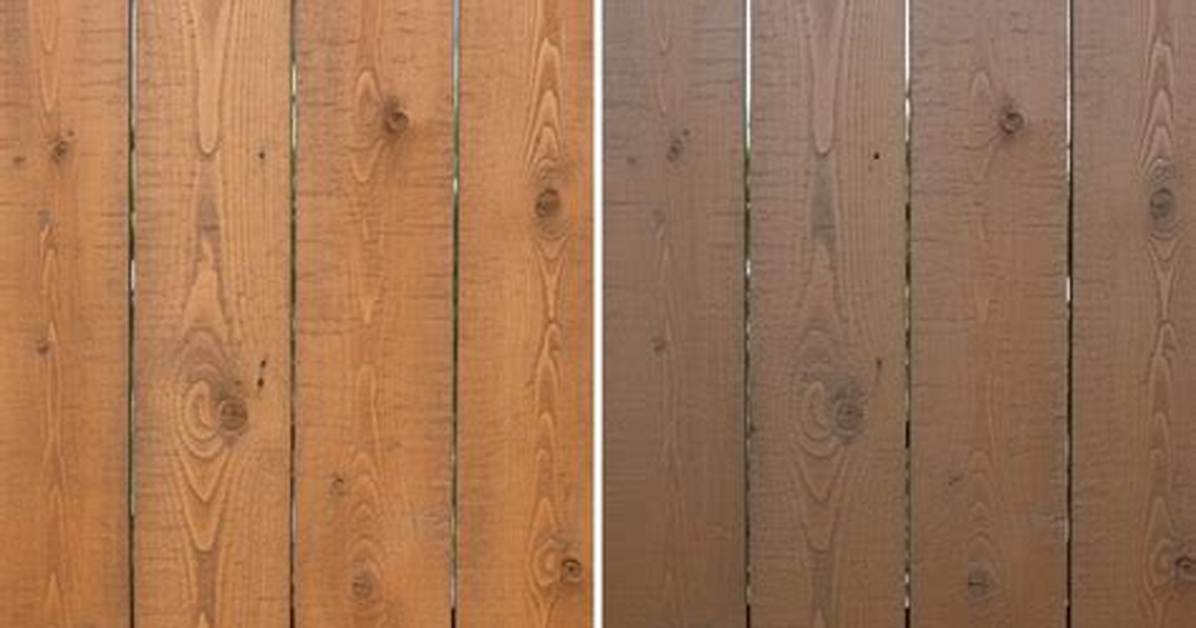 Spraying Semi Transparent Stain
