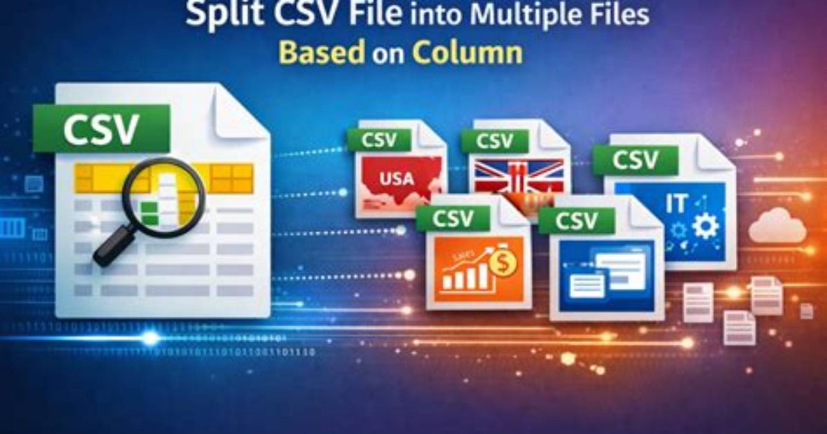 Spread a File into Multiple. Csv Files per Each Line of Inputfile Read