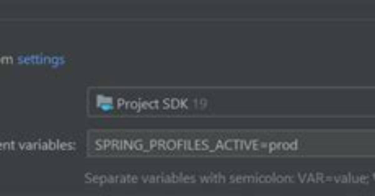 Spring. Profiles. Active Is Not Working in Springboot Application