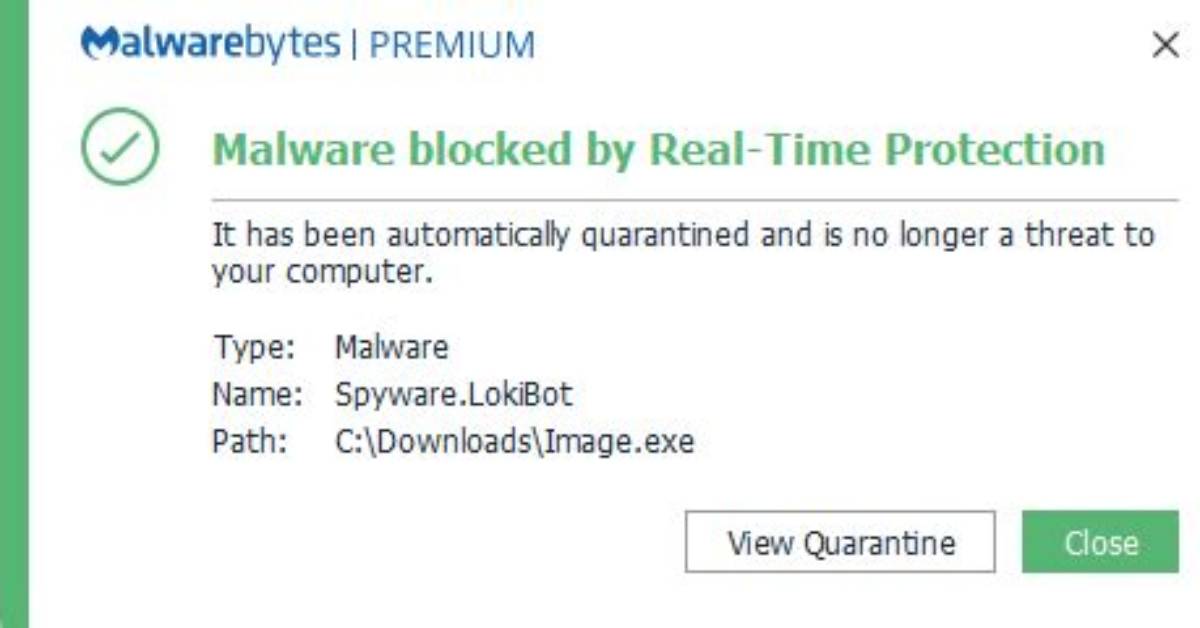 Spyware. Lokibot