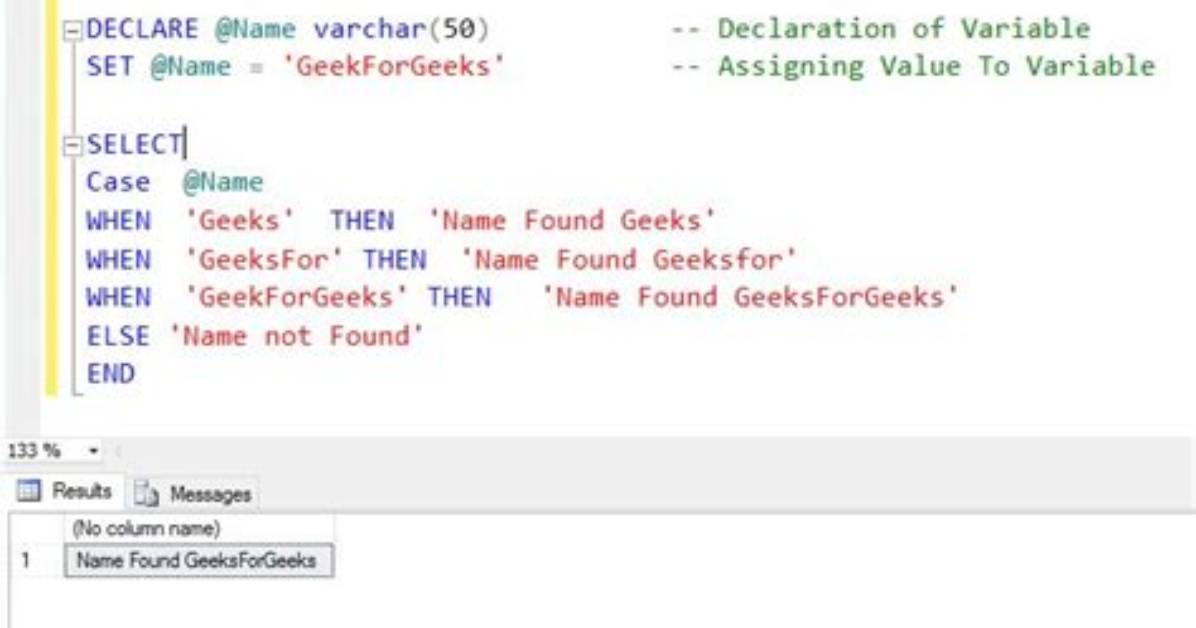 Sql Conditional Select
