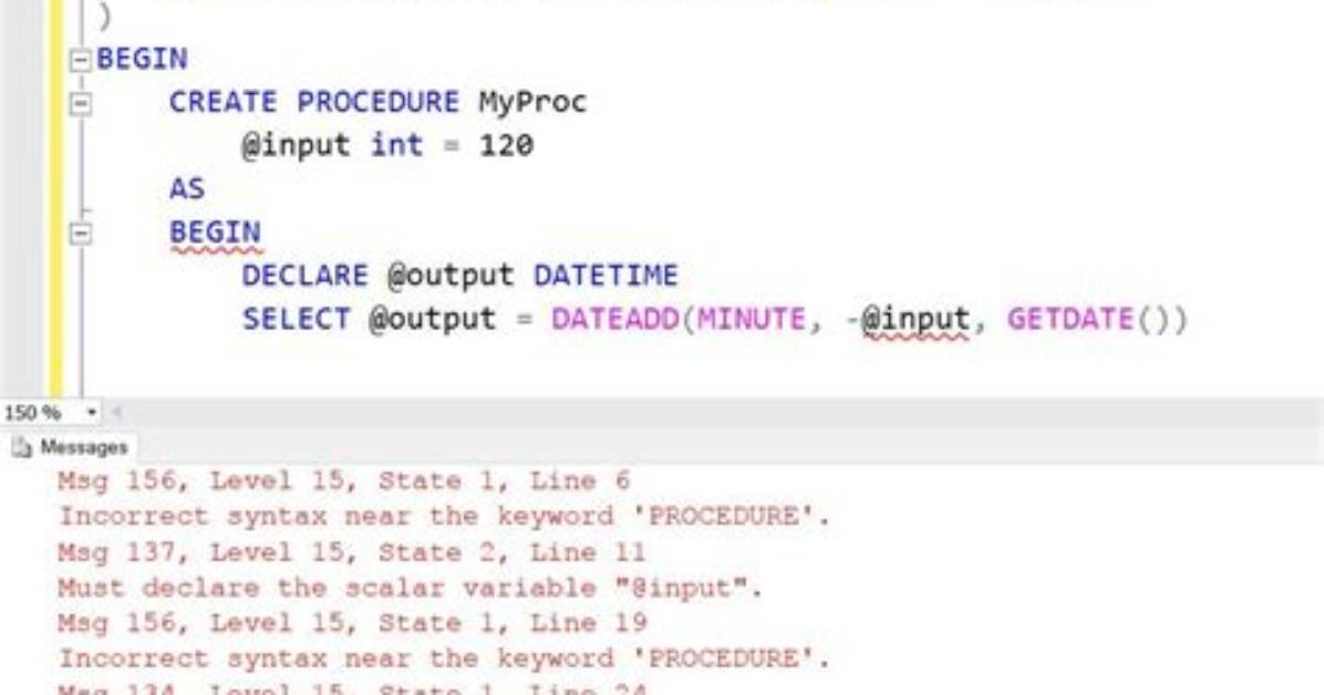 Sql Error: Incorrect Syntax Near the Keyword 'User'