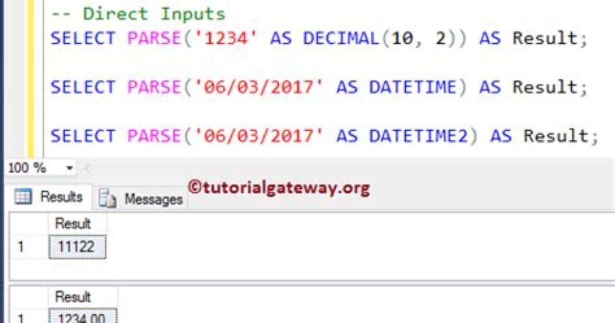 Sql: Parse the First, Middle and Last Name from a Fullname Field