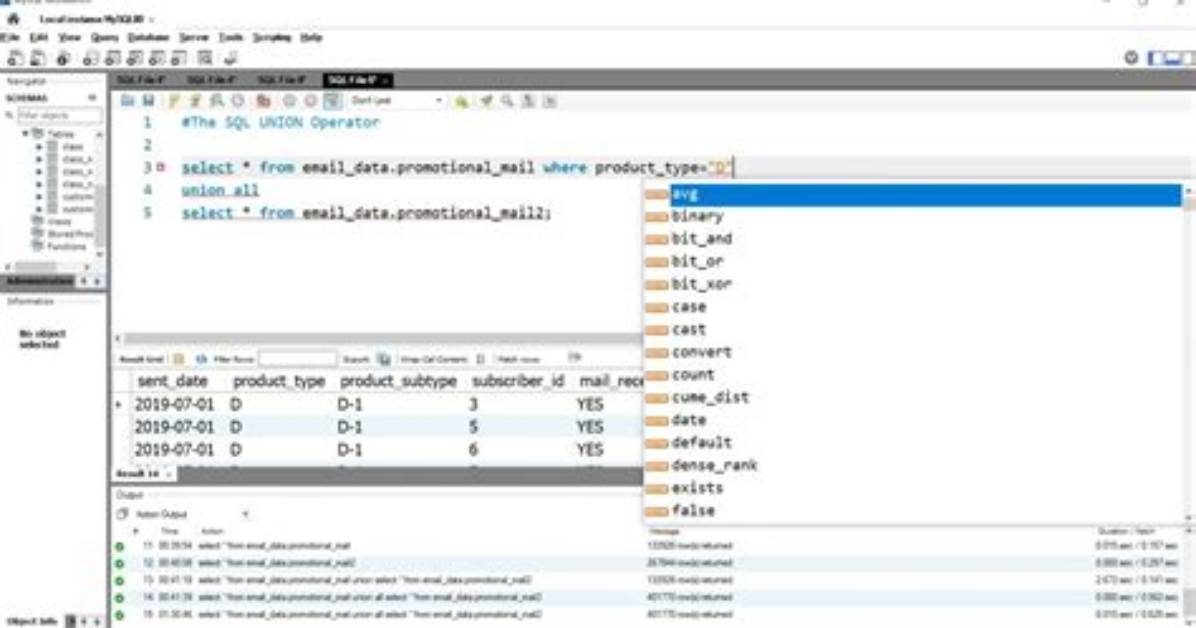 Sql Statement with Multiple Sets and Wheres