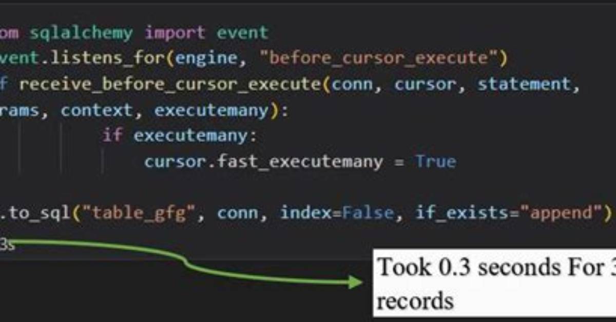 Sqlalchemy Insert Executemany Func