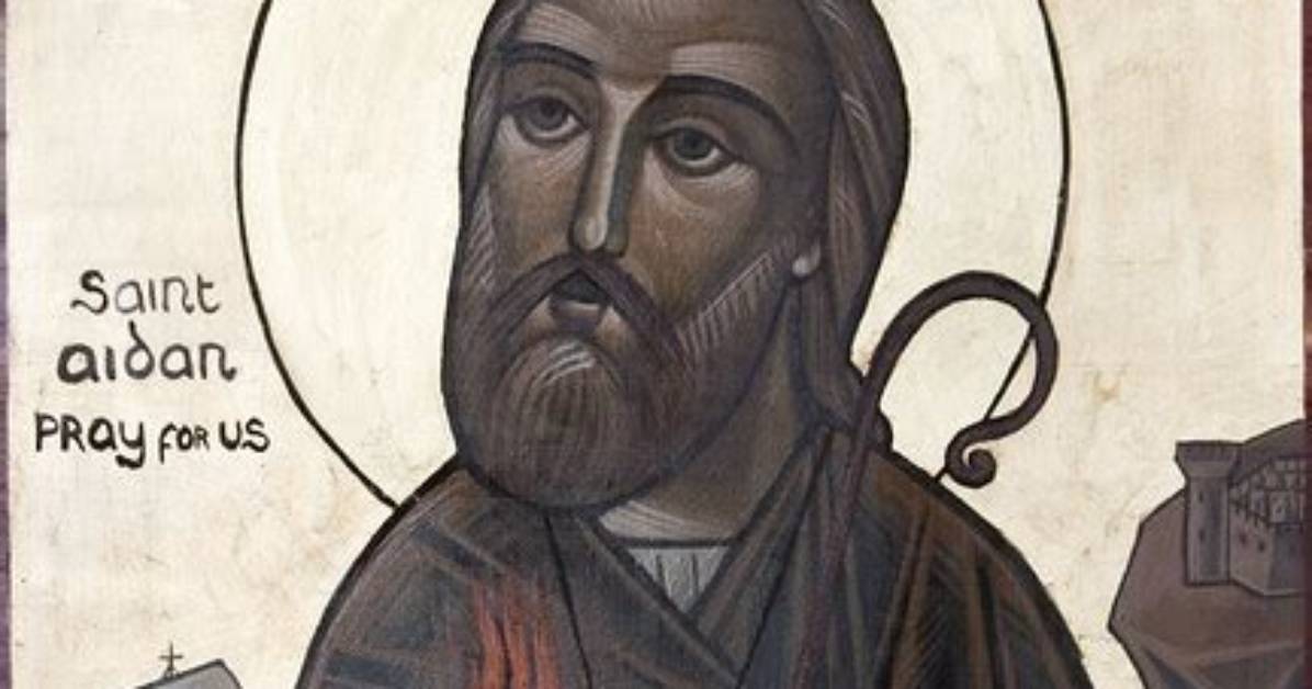 St Aidan of Lindisfarne (C.590 - 651)