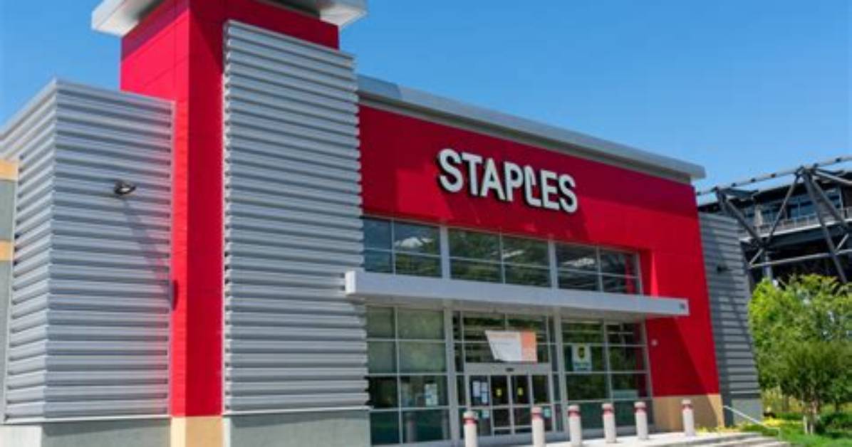 Staples Instore Pickup