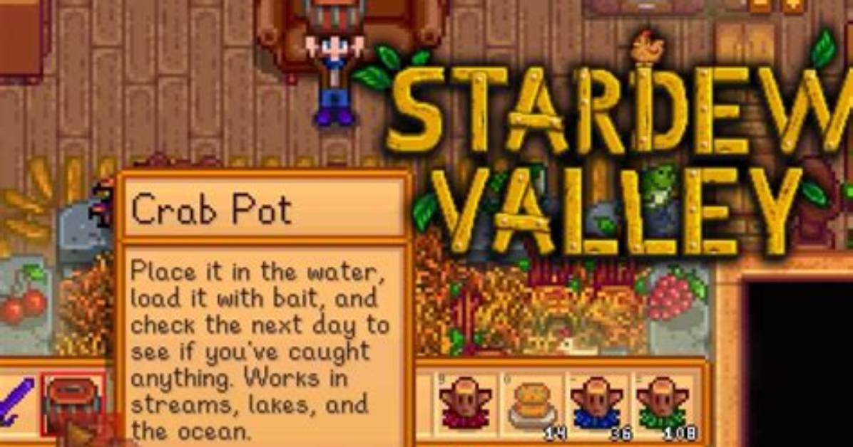 Stardew Valley: How to Put Bait on Fishing Rod
