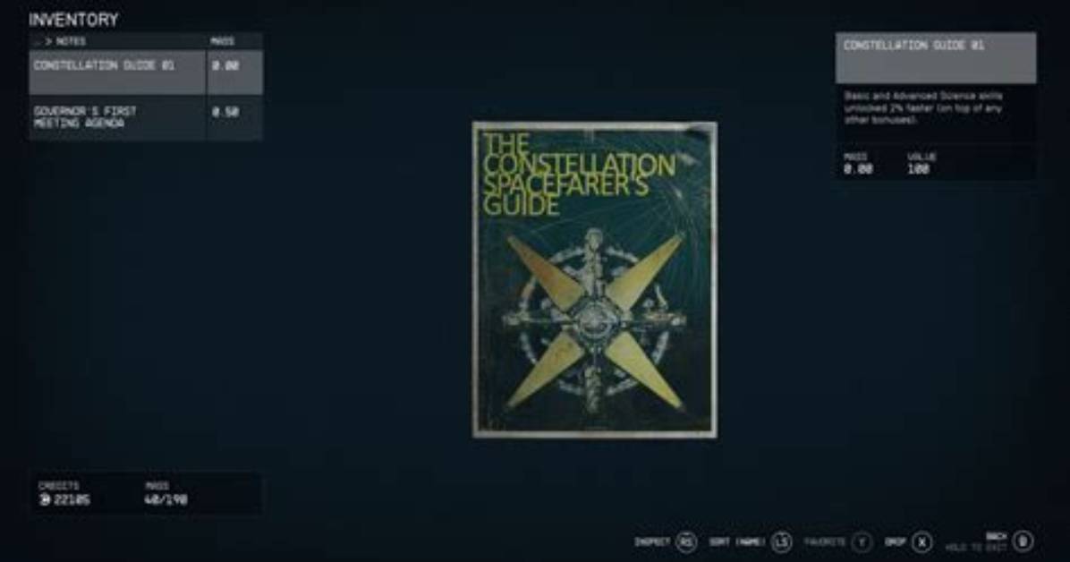 Starfield Skill Books Item Ids: Console Command List for Magazines