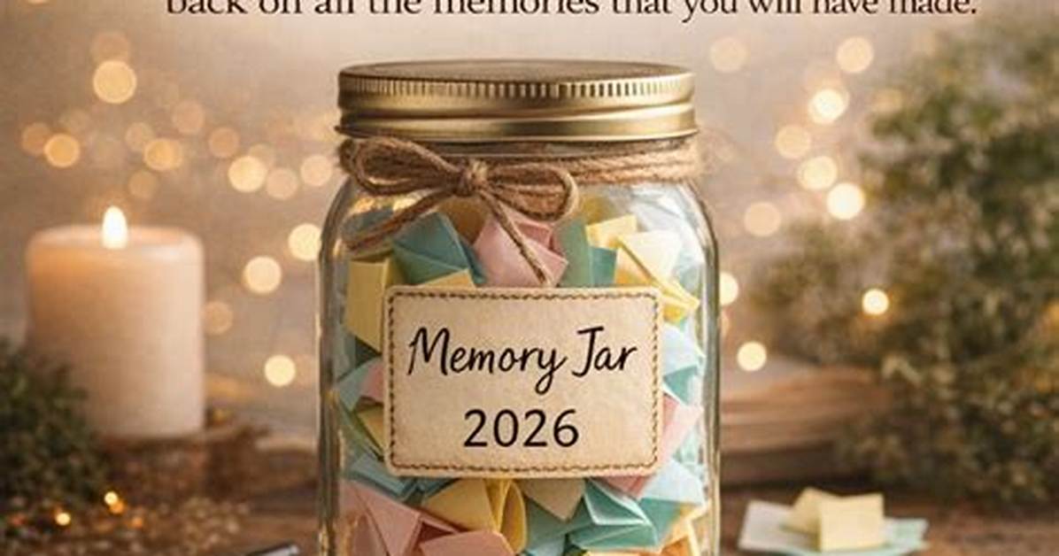 Start a Memory Jar for the New Year