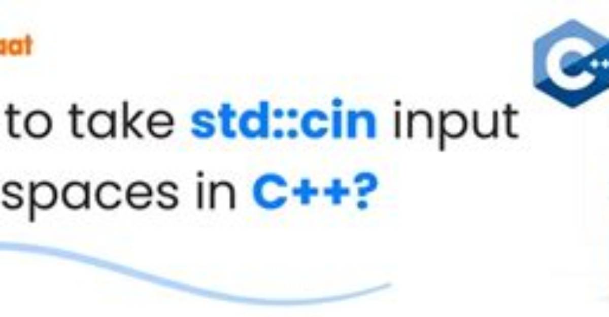 Std: :Cin Input with Spaces?