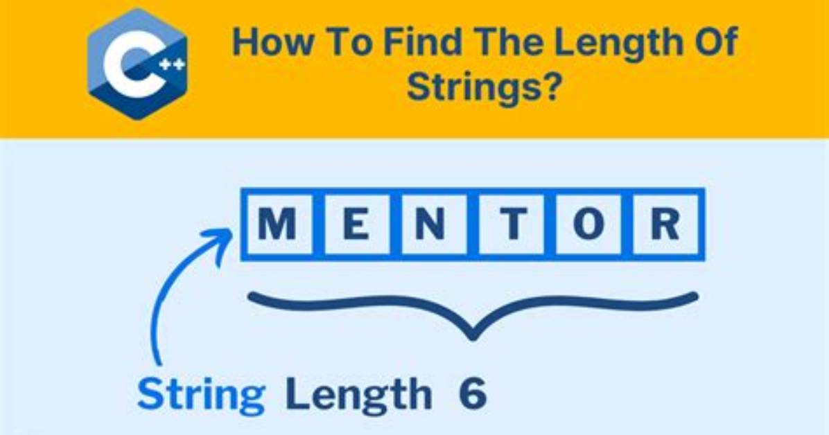 Std: :String Length() and Size() Member Functions