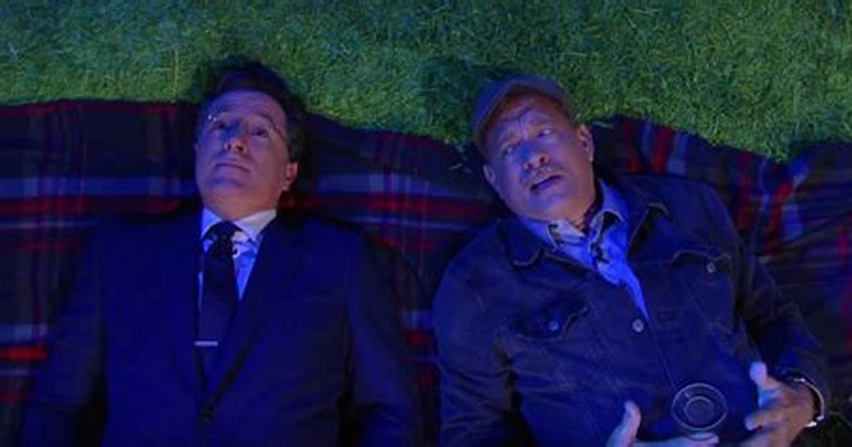Stephen Colbert and Tom Hanks Ask Big Questions