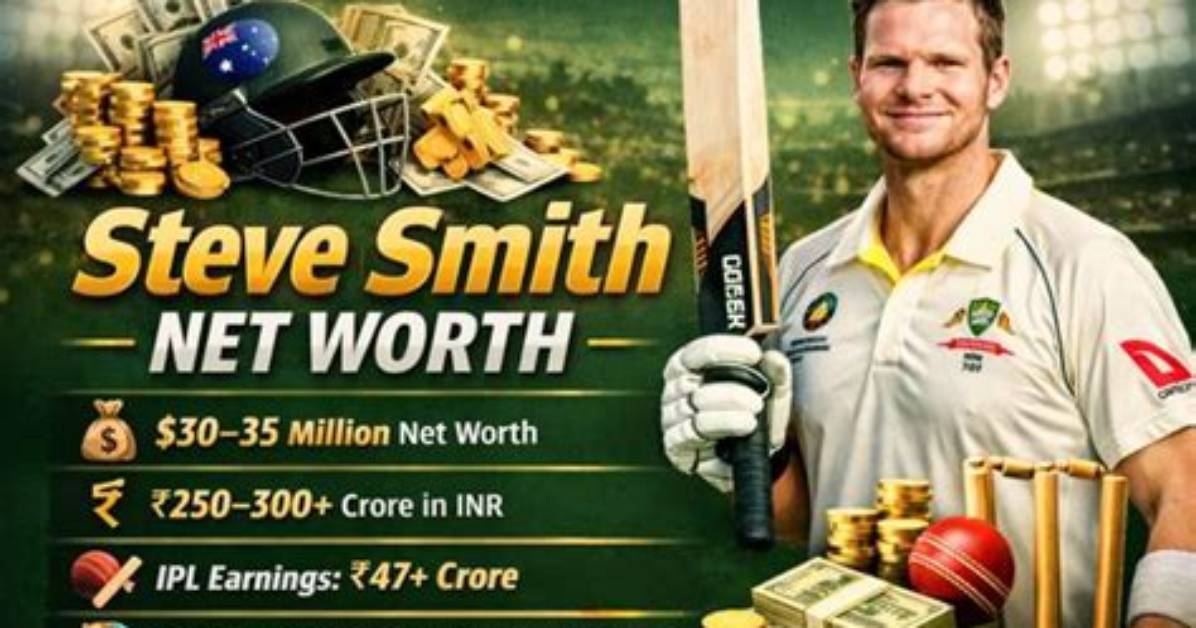 Steve Smith Net Worth