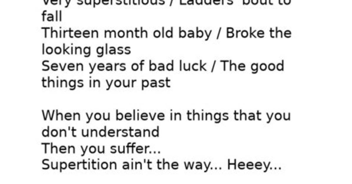Stevie Wonder Lyrics | Lyricsmode. Com