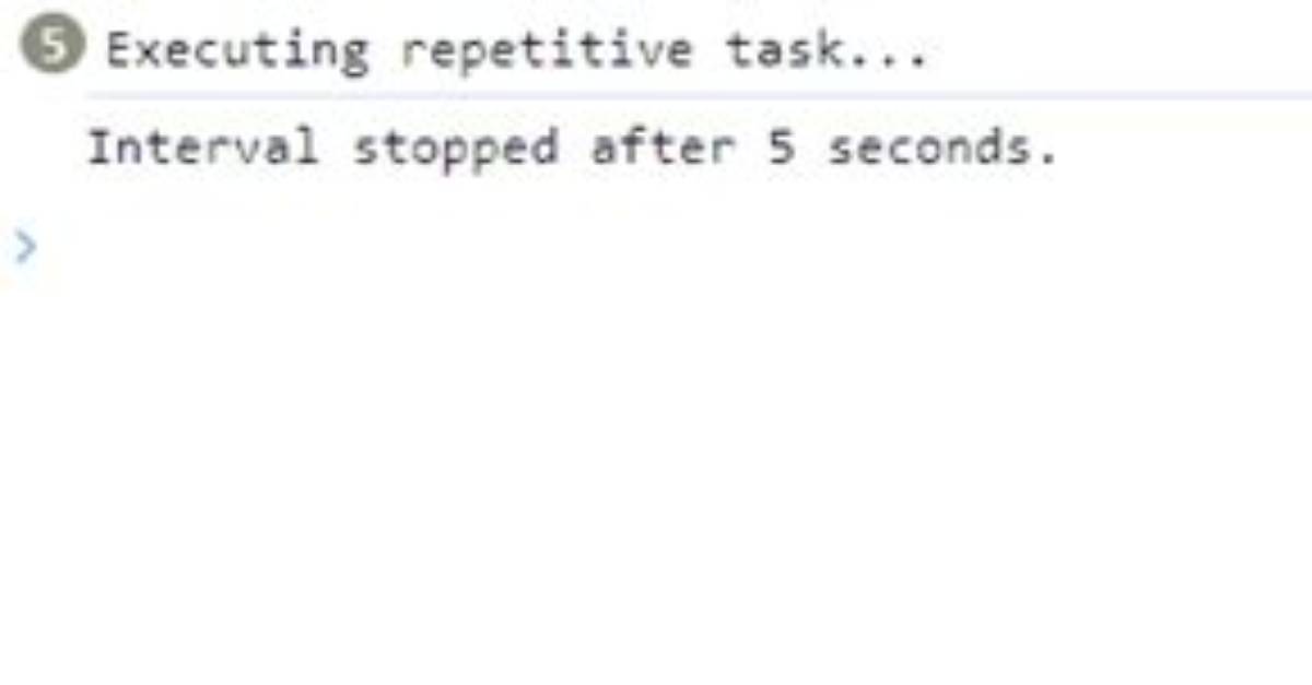 Stop setInterval Call in Javascript