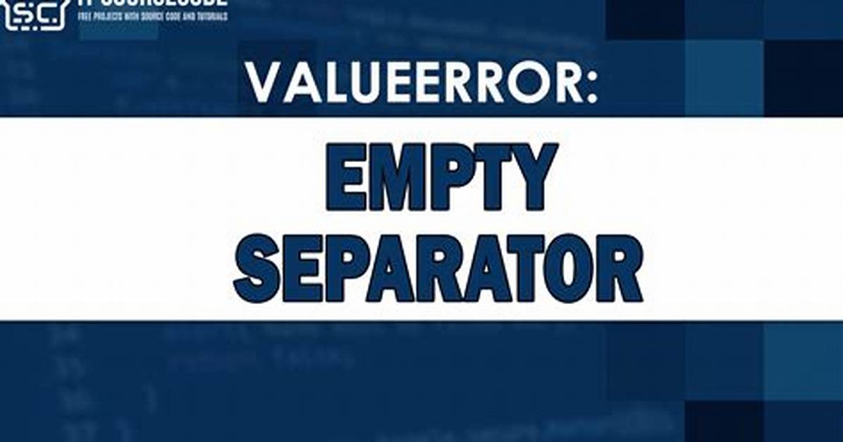 Str. Split(' ') Giving Me "Valueerror: Empty Separator" for a Sentence in the Form of a String