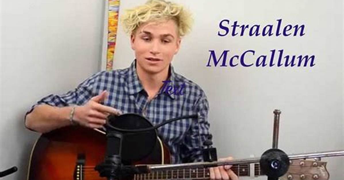 Straalen Mccallum