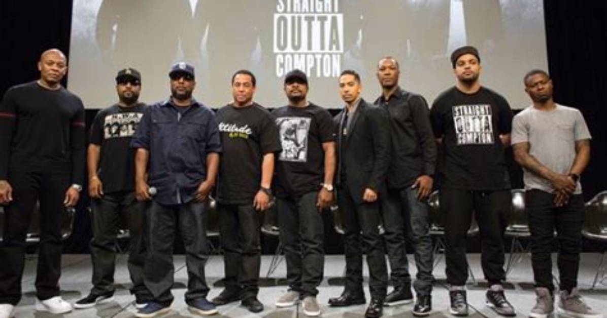Straight Outta Compton Cast Interview