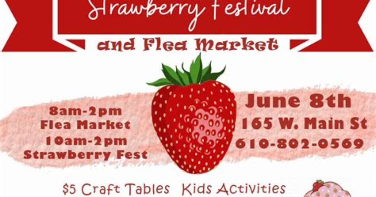 Strawberry Festival & Flea Market - Jenkins Memorial Church