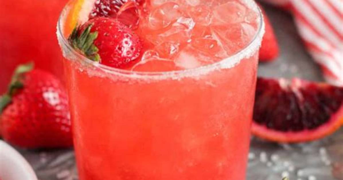 Strawberry Margarita - Celebrating Sweets