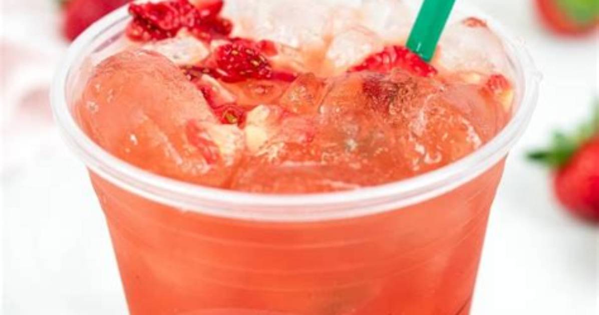 Strawberry Refresher Starbucks