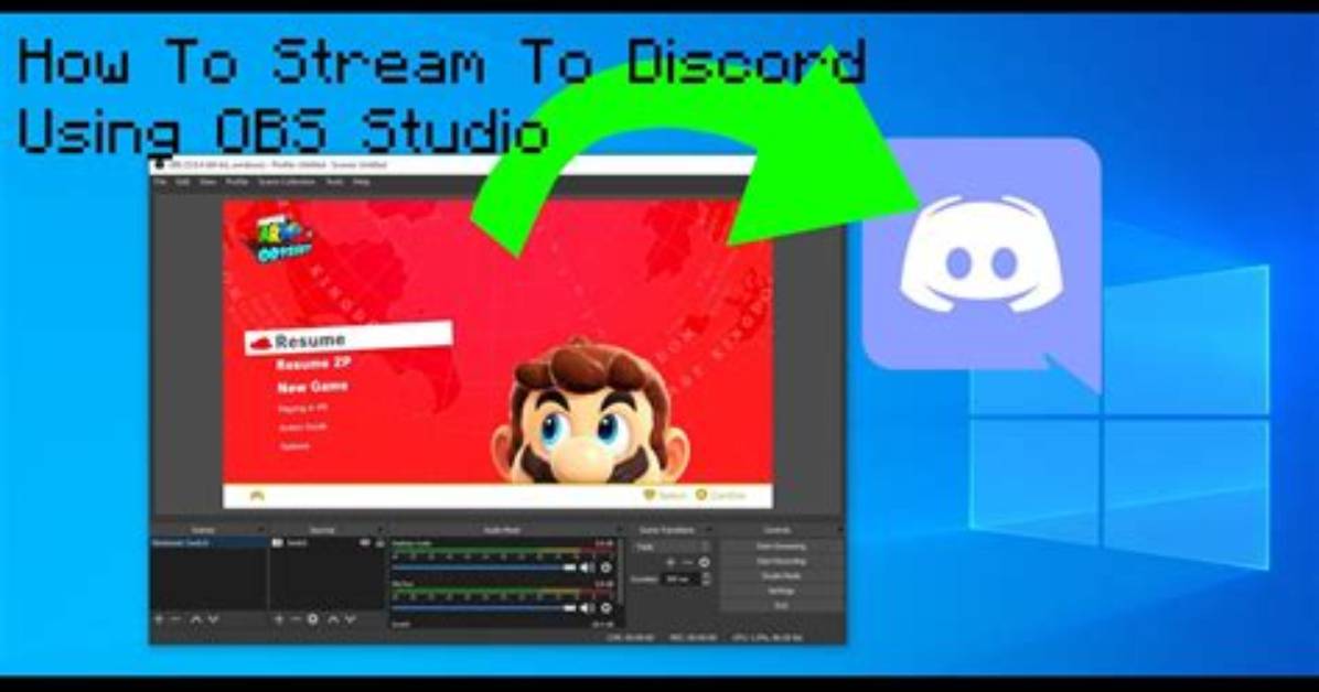 Stream to Discord Using Obs?