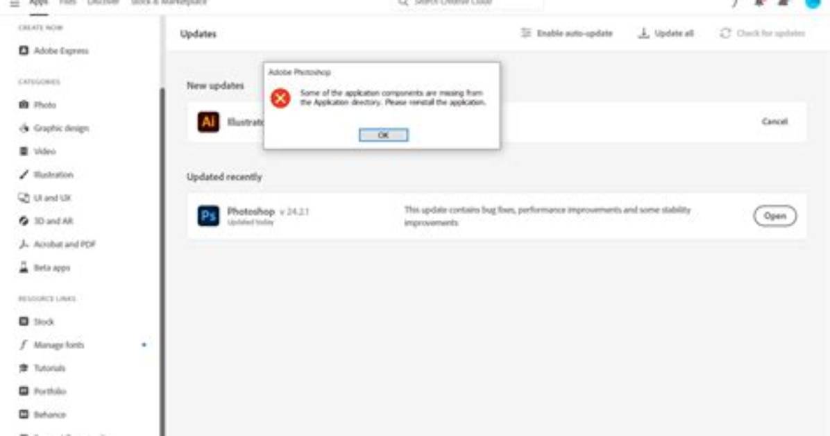 Streaming Issue Due to Missing Adobe Components in 16.04