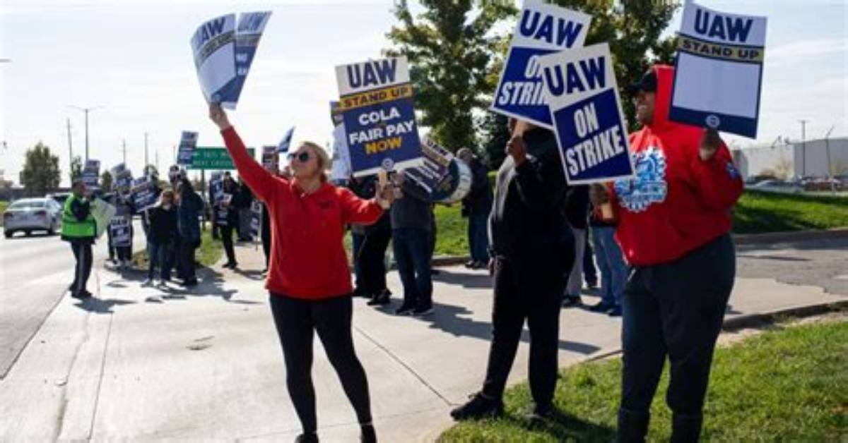 Strike Expands Against Gm; Stellantis Lays off More Employees