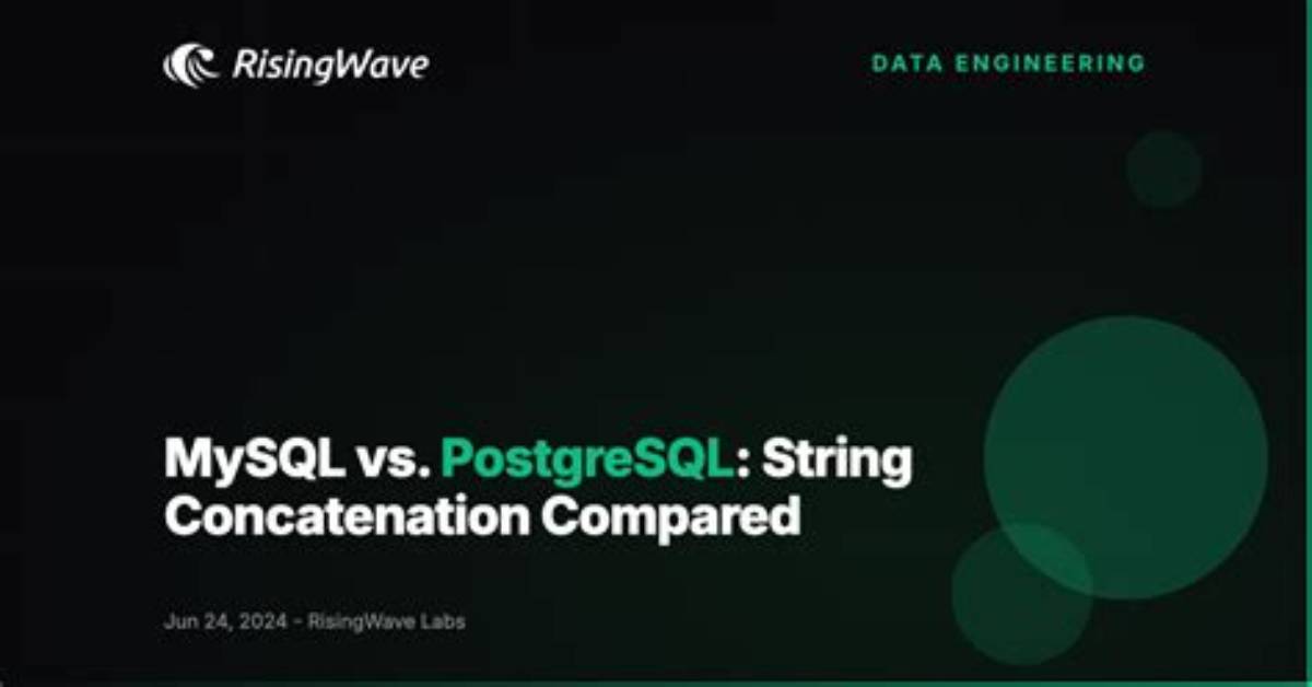 String Concatenation in Mysql