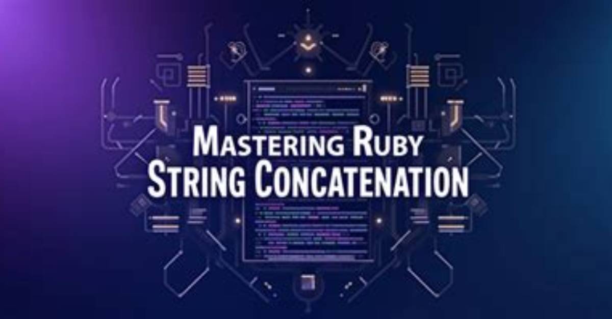 String Concatenation in Ruby