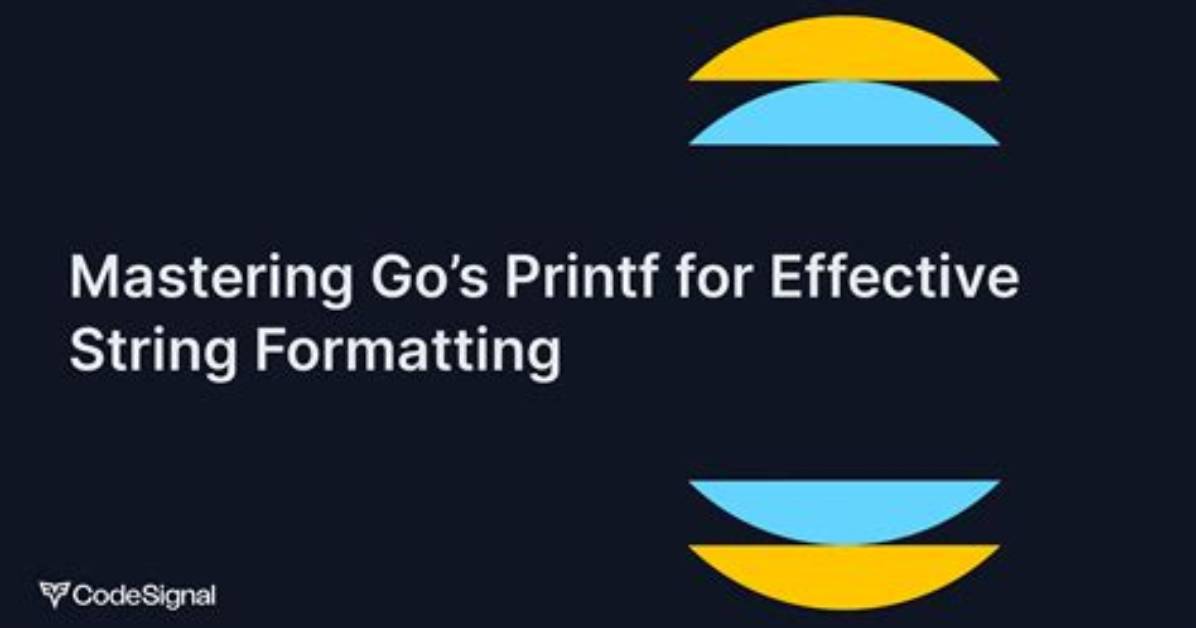 String Formatting Has Precision in Go?