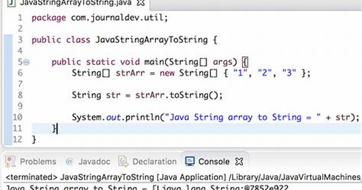String to String Array Conversion in Java