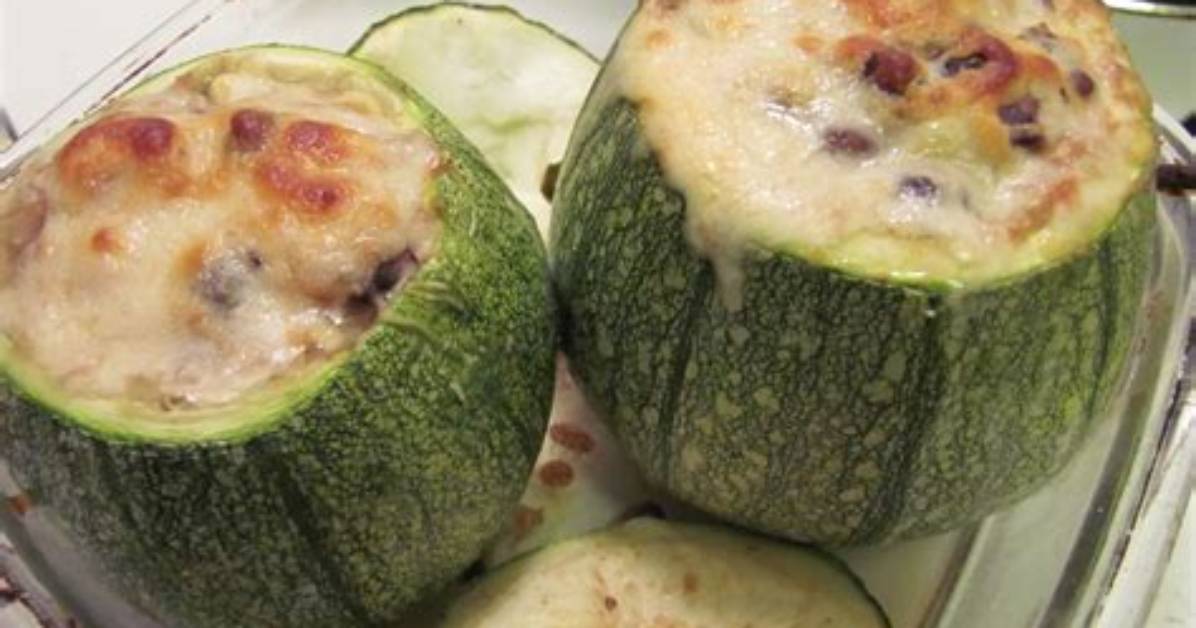 Stuffed Rond De Nice Squash