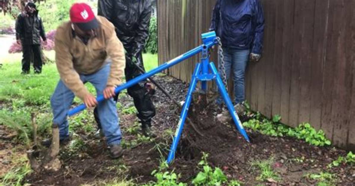Stump Puller Tool