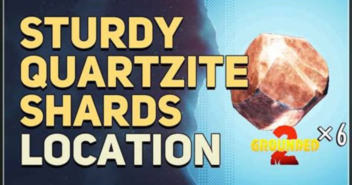 Sturdy Quartzite Shard - Grounded Database