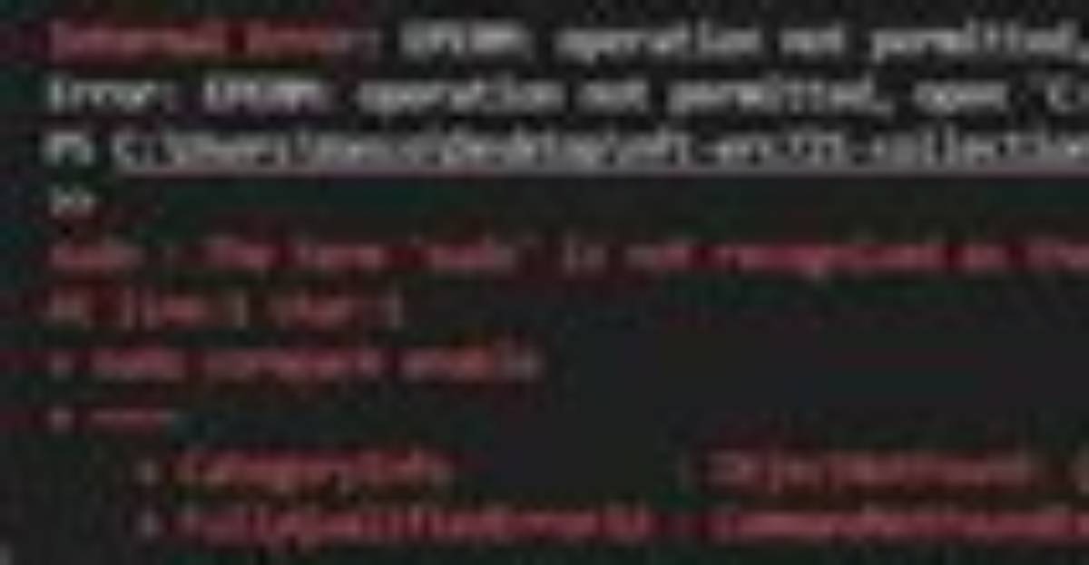 "Sudo" Is Not Recognized as an Internal or External Command, Operable Program or Batch File [Closed]
