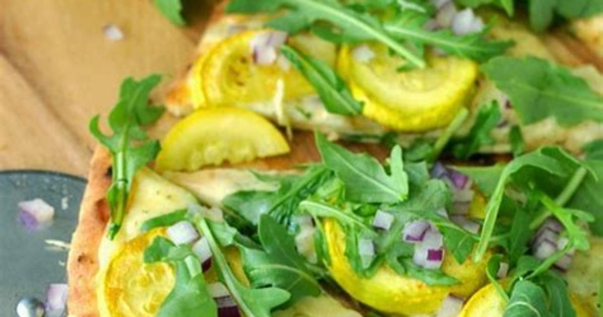 Summer Squash Pizza