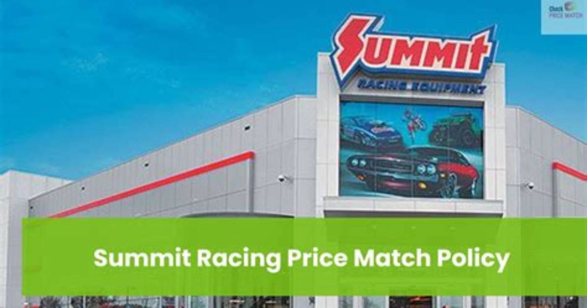 Summit Racing Price Match