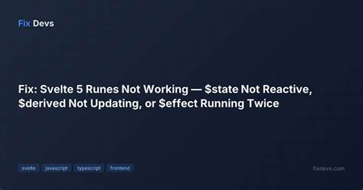Svelte Invalidate Not Working with Custom Identifier