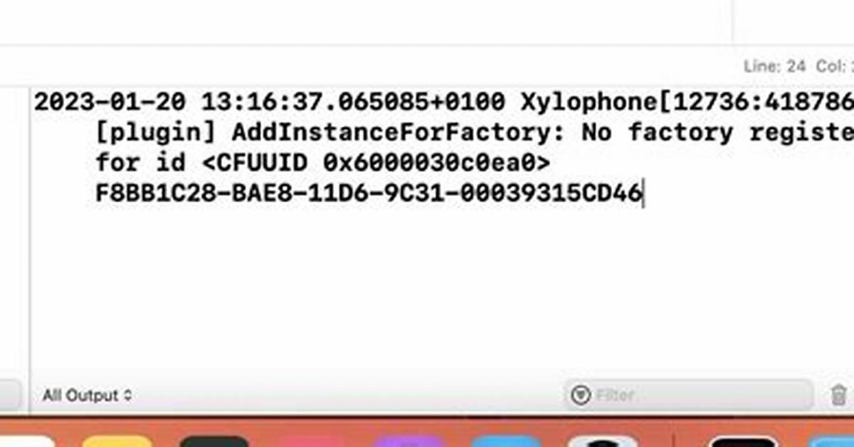 Swift 5.1 Error: [Plugin] Addinstanceforfactory: No Factory Registered for Id